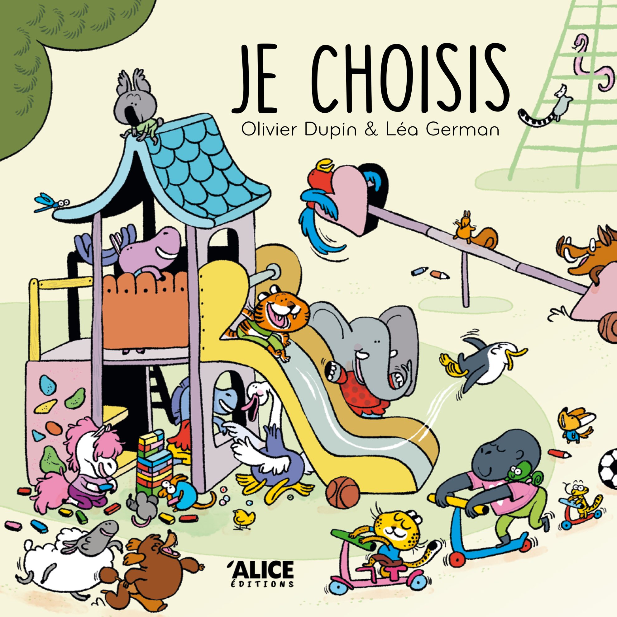 Couverture : Je choisis